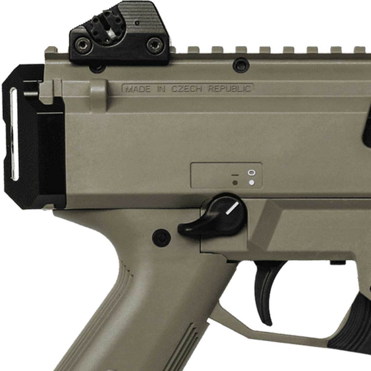 CZ Scorpion EVO3 S1 9mm Luger 7.75in FDE Modern Sporting Pistol - 10+1 Rounds - Tan CZ Scorpion EVO3 S1 9mm Luger 7.75in FDE Modern Sporting Pistol - 10+1 Rounds - Tan
