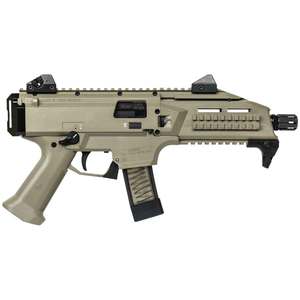 CZ Scorpion 9mm Luger 7.7in Flat Dark Earth Pistol - 20+1 Rounds