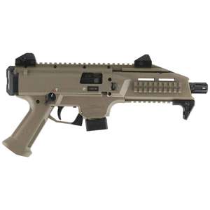 CZ Scorpion 9mm Luger 7.7in Flat Dark Earth Pistol - 10+1 Rounds