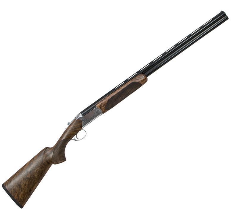 CZ USA Supreme Field Polished Nickel Chrome 12 Gauge 3in Over Under Shotgun - 28in - Gray CZ USA Supreme Field Polished Nickel Chrome 12 Gauge 3in Over Under Shotgun - 28in - Gray
