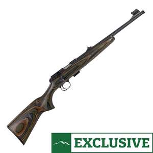 CZ USA 457 Scout Black/Laminate Bolt Action Rifle - 22 Long Rifle - 16in