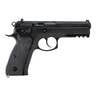 CZ USA 75 SP-01 9mm Luger 4.6in Black Polycoat Pistol - 10+1 Rounds - Black