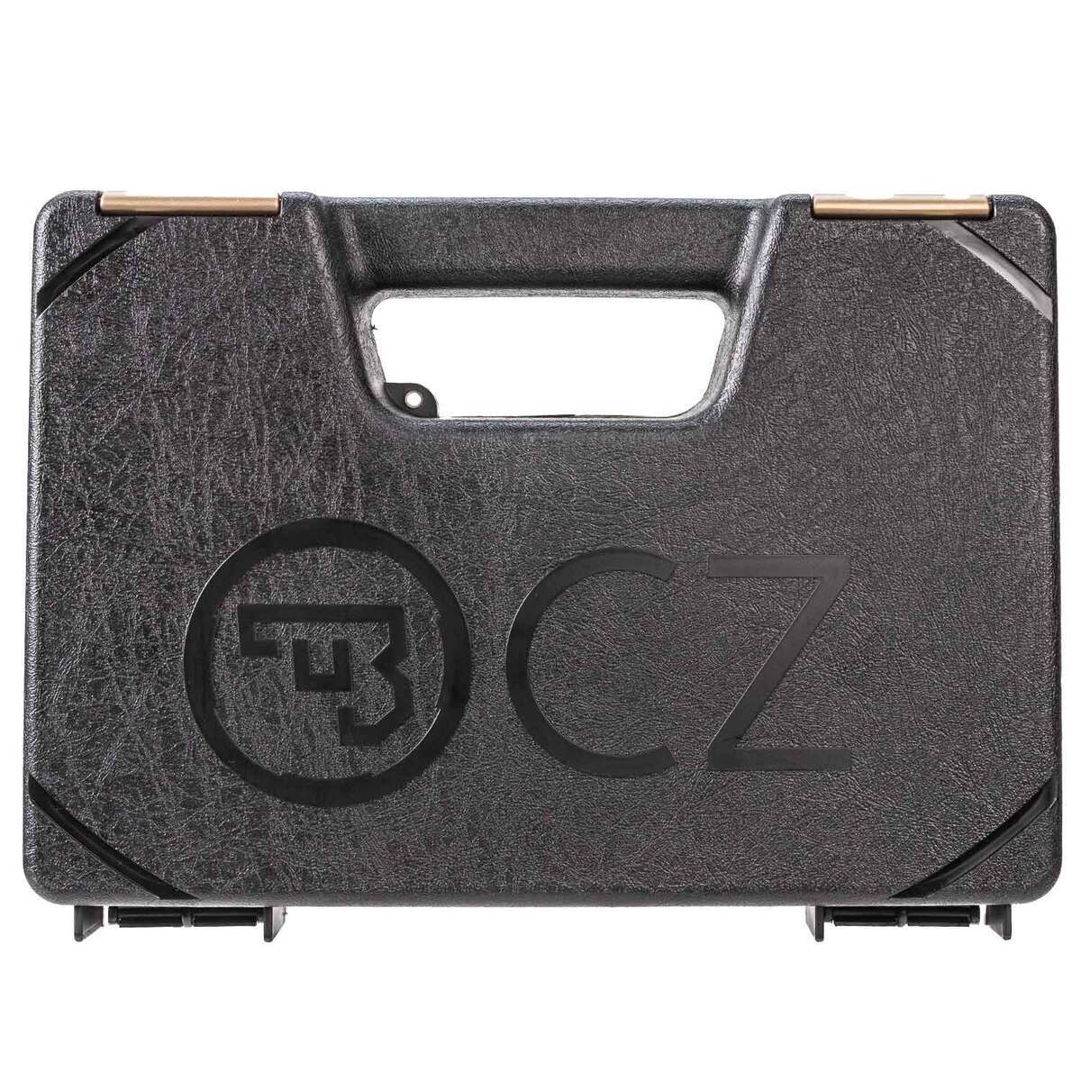 CZ USA CZ 75 Compact 9mm Luger 3.75in Black Polycoat Pistol - 15+1 Rounds - Black CZ USA CZ 75 Compact 9mm Luger 3.75in Black Polycoat Pistol - 15+1 Rounds - Black