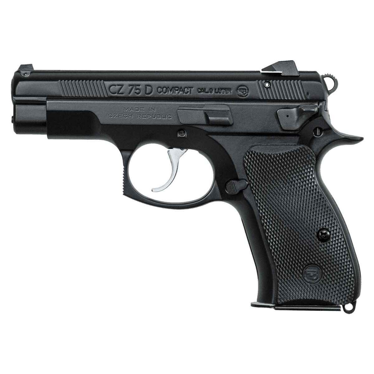 CZ USA CZ 75 D PCR 9mm Luger 3.75in Black Polycoat Pistol - 10+1 Rounds - Black CZ USA CZ 75 D PCR 9mm Luger 3.75in Black Polycoat Pistol - 10+1 Rounds - Black