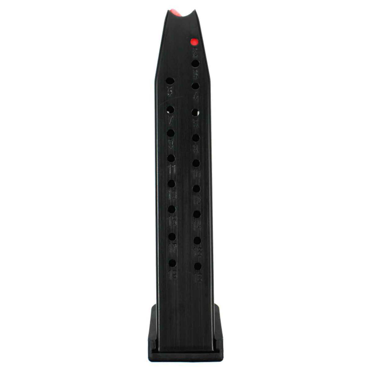 CZ USA CZ P-10 F Reverse/P-09 9mm Luger Handgun Magazine - 19 Rounds - Black CZ USA CZ P-10 F Reverse/P-09 9mm Luger Handgun Magazine - 19 Rounds - Black