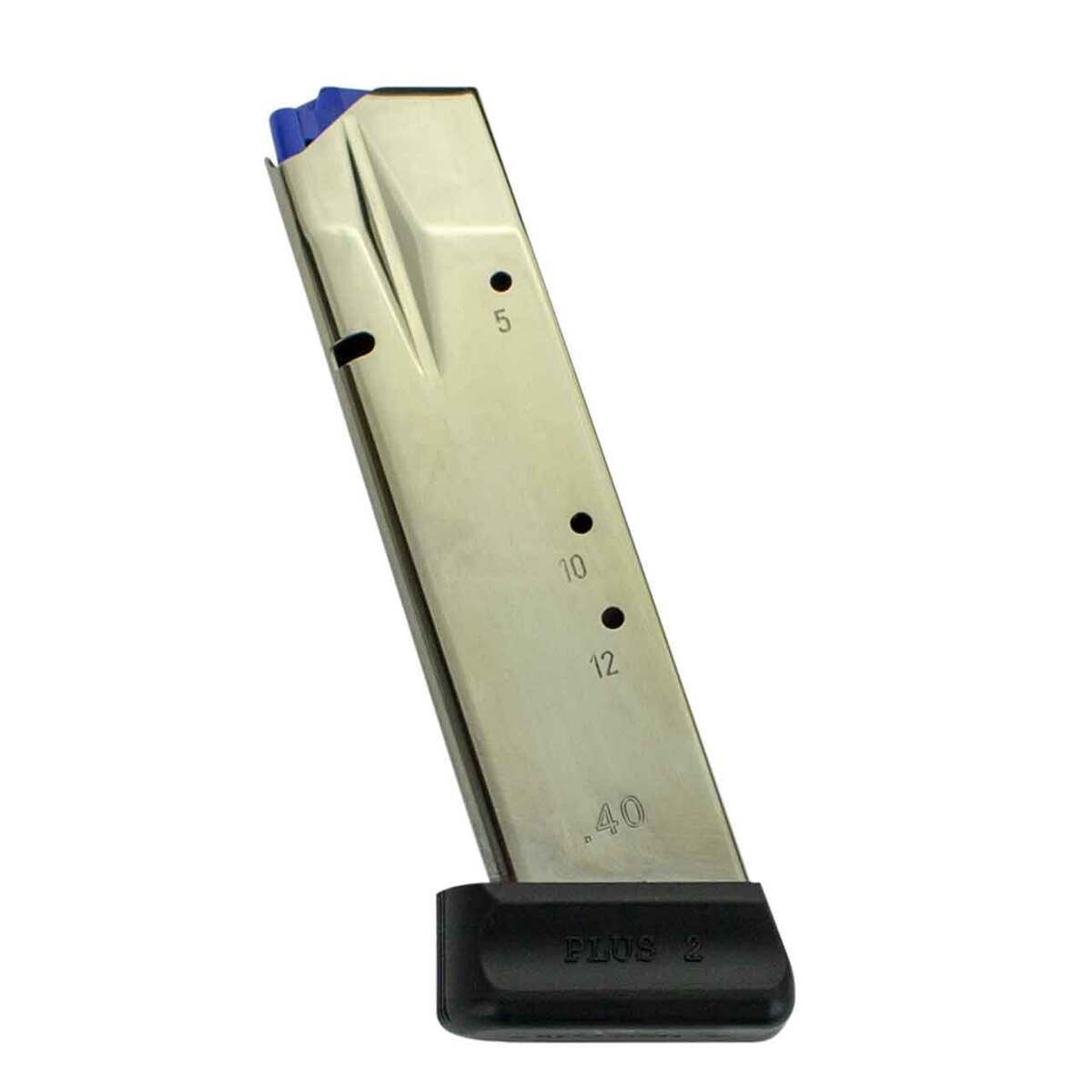 CZ USA Nickel CZ 75 SP-01/Shadow II 9mm Luger Handgun Magazine - 19 Rounds - Nickel CZ USA Nickel CZ 75 SP-01/Shadow II 9mm Luger Handgun Magazine - 19 Rounds - Nickel