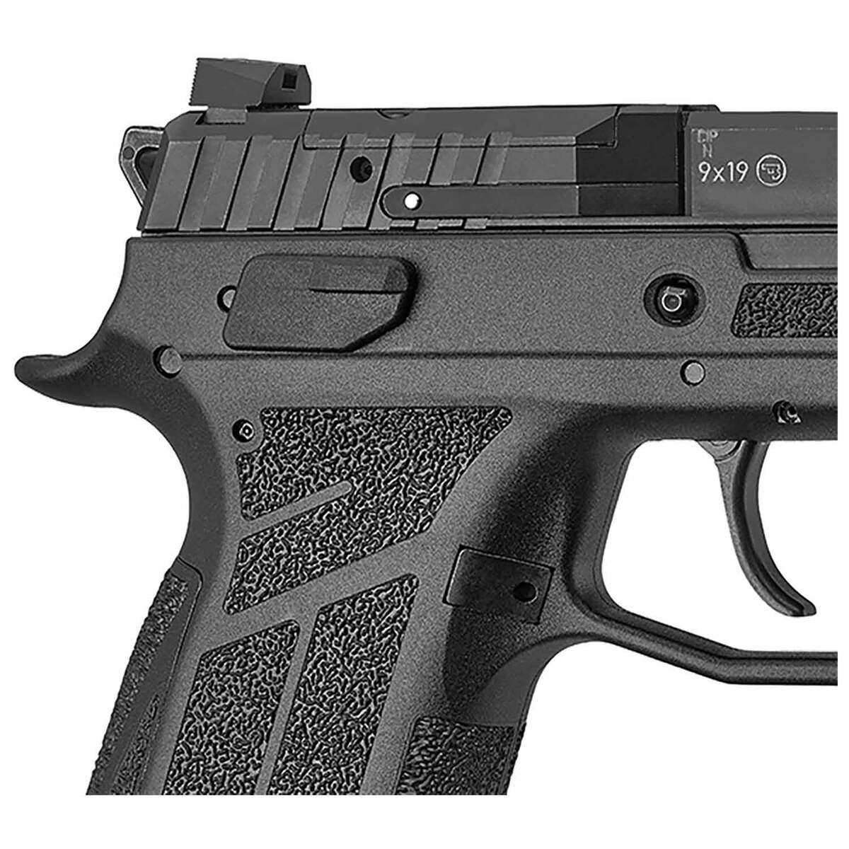 CZ USA P09 C Nocturne 9mm Luger 3.74in Black Nitride Pistol 15+1