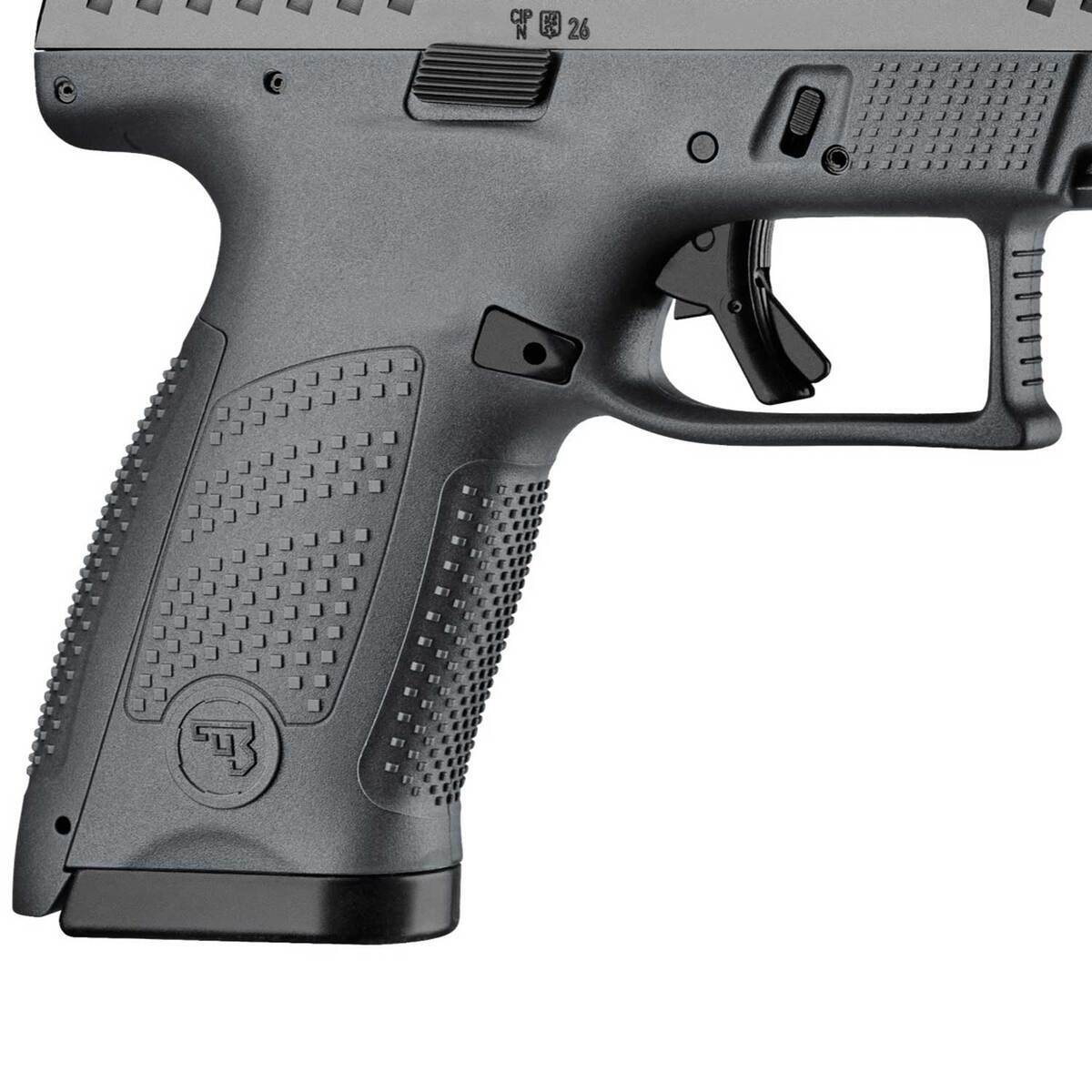 Compc Ported CZ USA P-10 C Compact Ported with Aimpoint COA 9mm Luger 4in Black ...