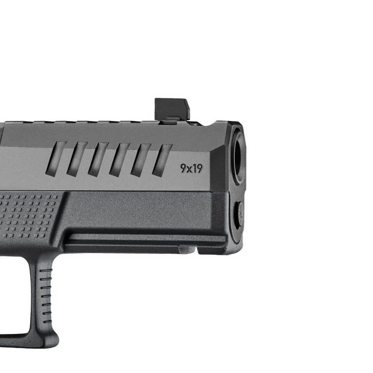 Compc Ported CZ USA P-10 C Compact Ported with Aimpoint COA 9mm Luger 4in Black ...