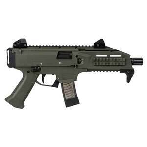 CZ USA Scorpion Evo3 S2 Refurbished 9mm Luger 7.72in Green Modern Sporting Pistol - 20+1 Rounds - Used