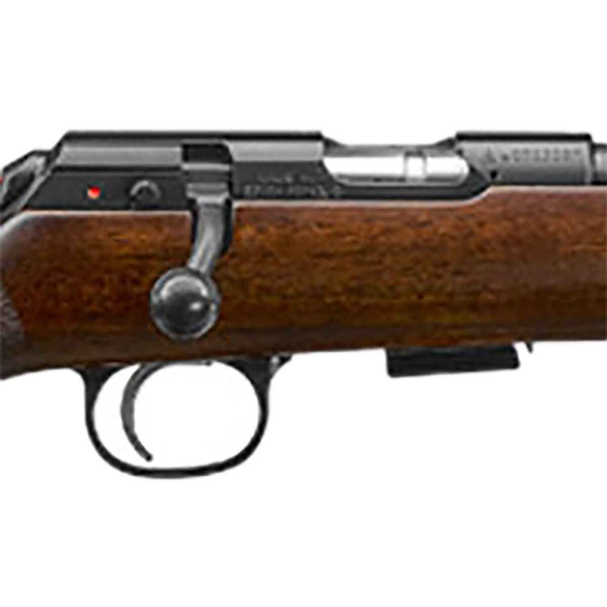 CZ Varmint Black Nitride Turkish Walnut Bolt Action Rimfire Rifle - 17 HMR - 20.5 in - Used - Brown CZ Varmint Black Nitride Turkish Walnut Bolt Action Rimfire Rifle - 17 HMR - 20.5 in - Used - Brown