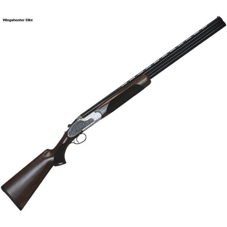 CZ Wingshooter Elite Two-Tone Chrome with Hand-Engraved 20 Gauge 3in Over Under Shotgun - 28in - Brown CZ Wingshooter Elite Two-Tone Chrome with Hand-Engraved 20 Gauge 3in Over Under Shotgun - 28in - Brown