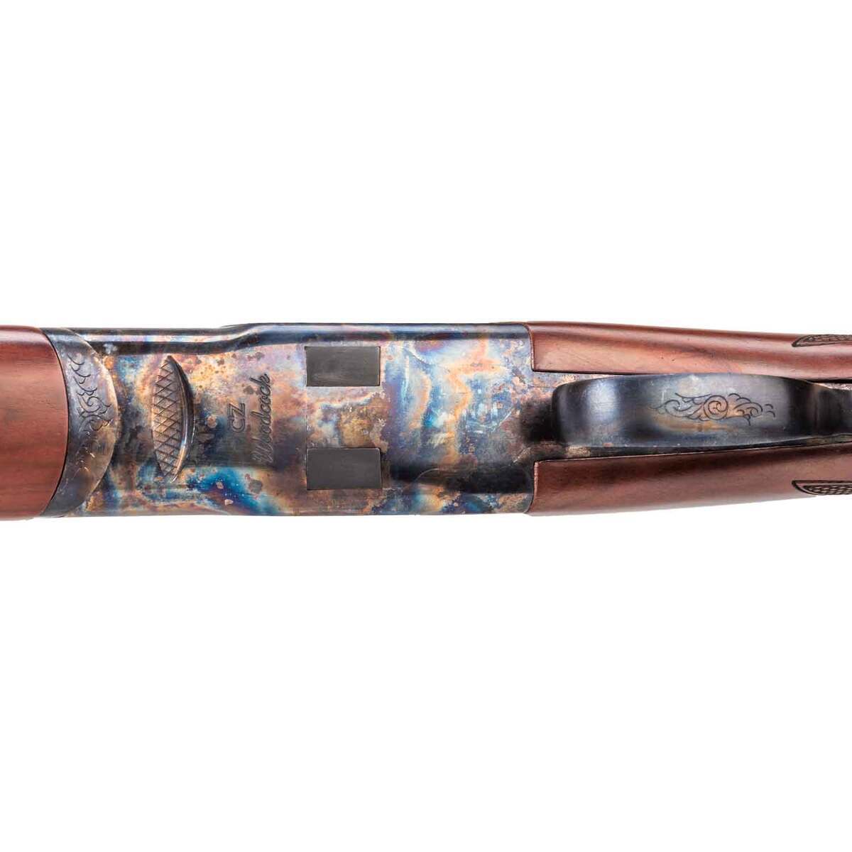 CZ Woodcock G2 Case Hardened 12 Gauge 3in Over Under Shotgun - 28in - Brown CZ Woodcock G2 Case Hardened 12 Gauge 3in Over Under Shotgun - 28in - Brown