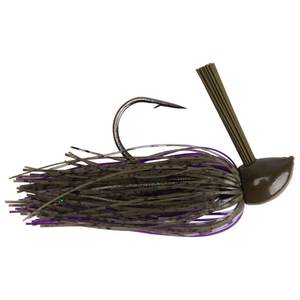 D and L Tackle Baby Advantage Flipping Skirted Jig - Purple Haze, 3/8oz