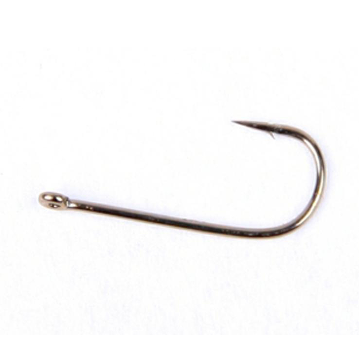 Daiichi 1100 Wide-Gape Dry Fly Hooks - Bronze, Size 18