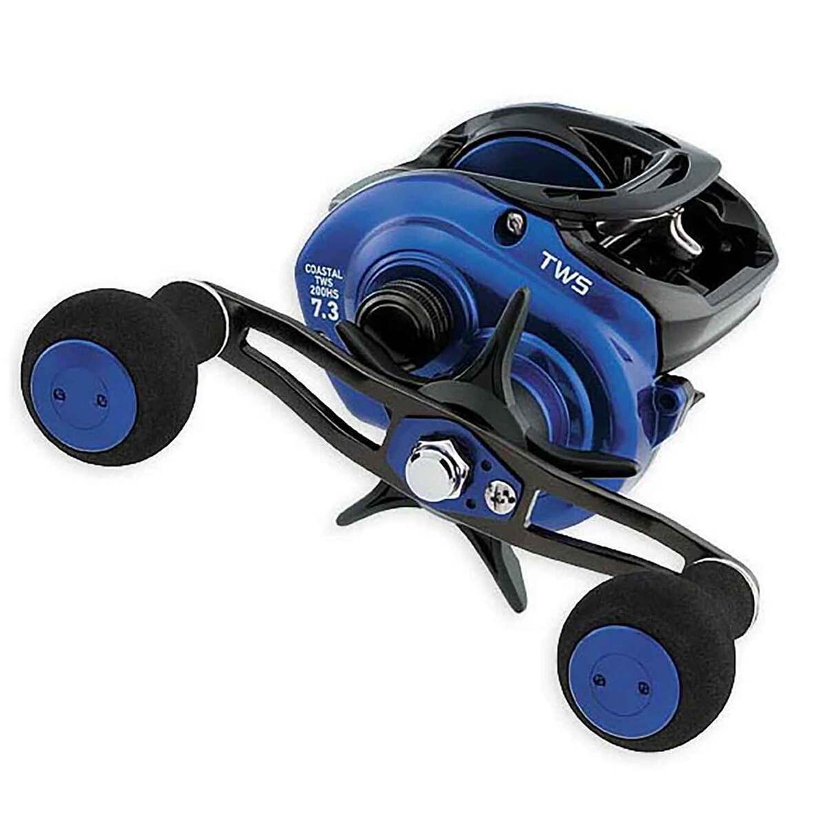 200 size baitcaster reel Daiwa Coastal TW Baitcast providing generous line capacity without sacrificing comfort. Round Baitcast Reel 200 300