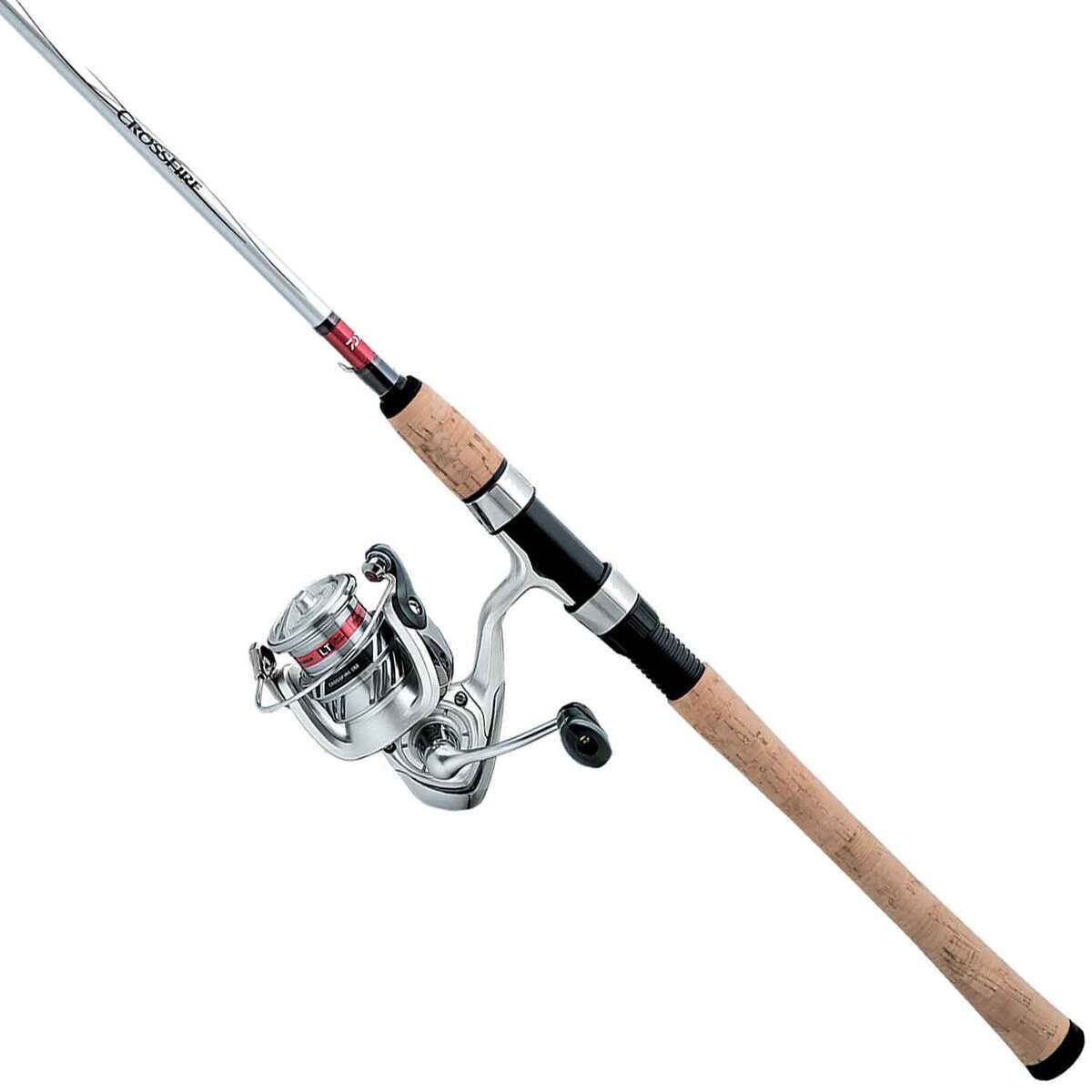 Daiwa Crossfire LT Rod and Reel Spinning Combo - 6ft 6in, Medium Power ...