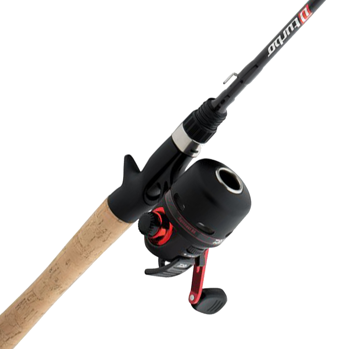 Daiwa D Turbo Spincast Combo - 6ft 6in, Medium Power, 2 Piece - Black Daiwa D Turbo Spincast Combo - 6ft 6in, Medium Power, 2 Piece - Black