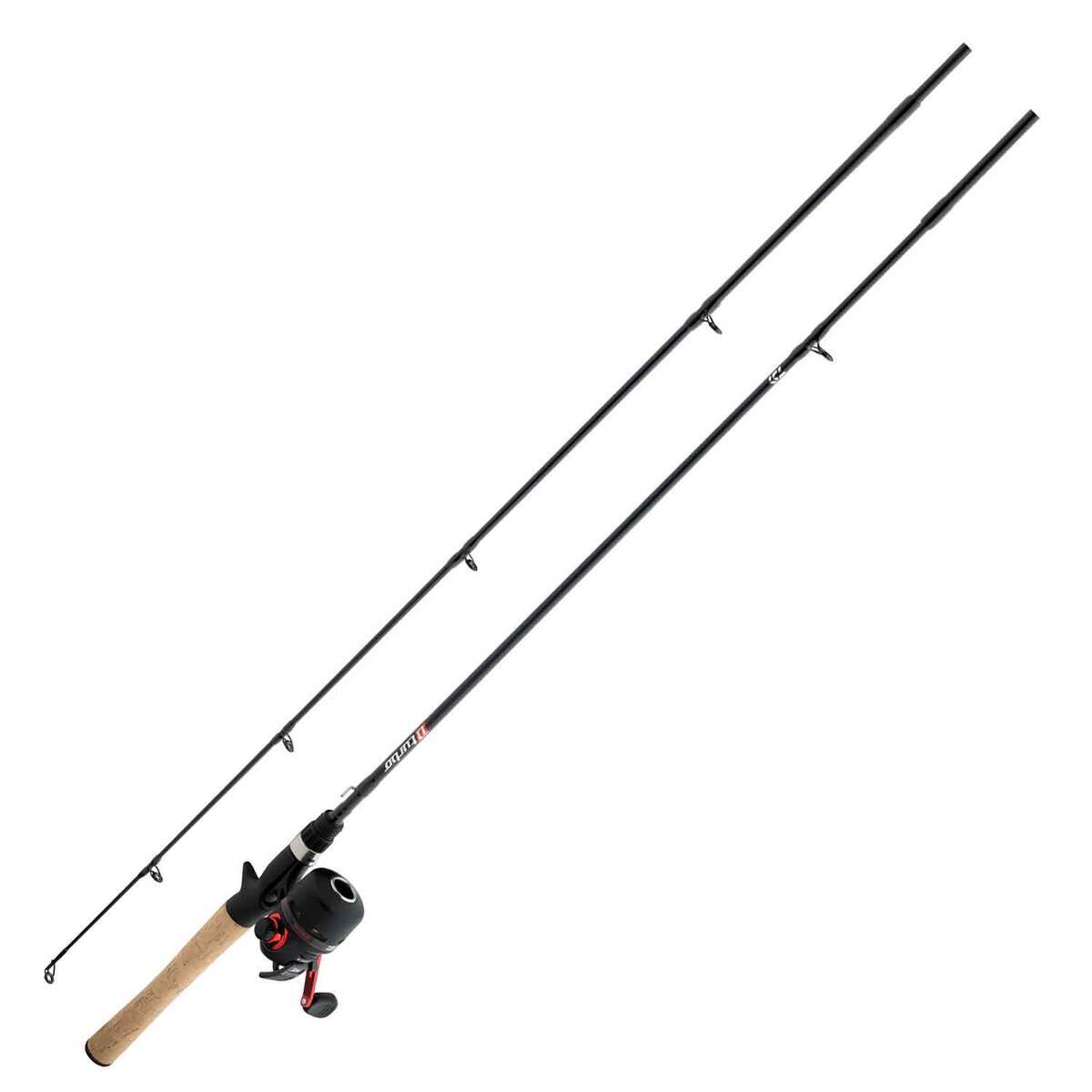 Daiwa D-Turbo Spincast Combo - 6ft, Medium Power, 2pc - Black/Red Daiwa D-Turbo Spincast Combo - 6ft, Medium Power, 2pc - Black/Red