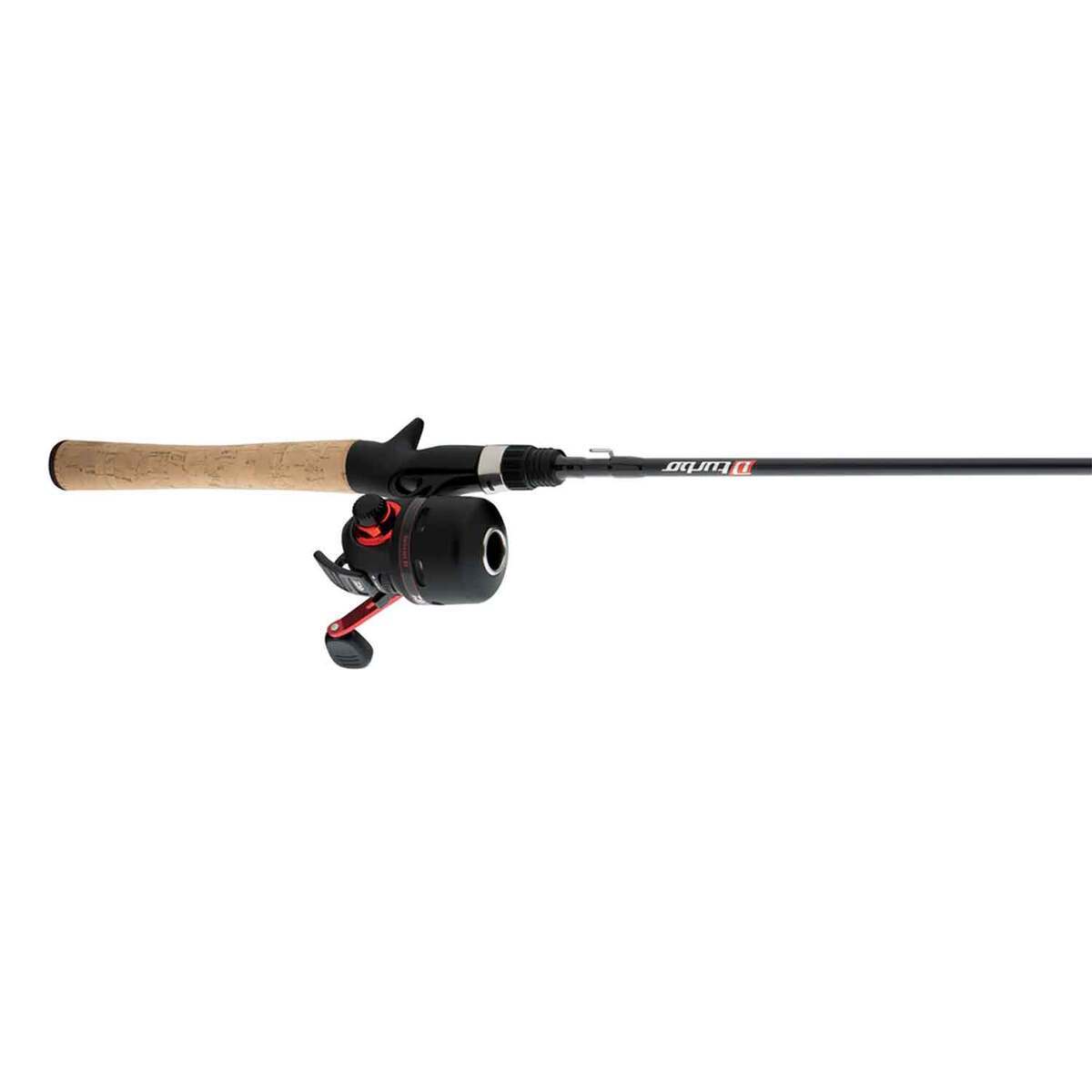 Daiwa D-Turbo Spincast Combo - 6ft, Medium Power, 2pc - Black/Red Daiwa D-Turbo Spincast Combo - 6ft, Medium Power, 2pc - Black/Red