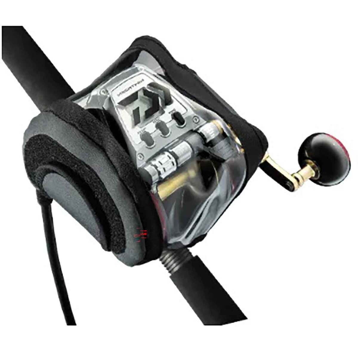 Daiwa D-VEC Tactical View Spinning Reel Cover - Medium - Gray Medium Daiwa D-VEC Tactical View Spinning Reel Cover - Medium - Gray Medium