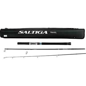 Daiwa Saltiga Travel Series Saltwater Spinning Rod - 7ft 4in, Medium Heavy Power, Fast Action, 3pc