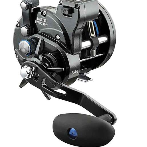 Daiwa Saltist Levelwind Line Counter Trolling Reel – Black