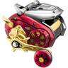 Daiwa Seaborg Trolling/Conventional Reel - Size 1200MJ  - Red/Gold/Silver 1200MJ