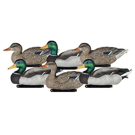 Dakota Decoy X-Treme Painted Head Packable Mallard Decoys – 6 Pack