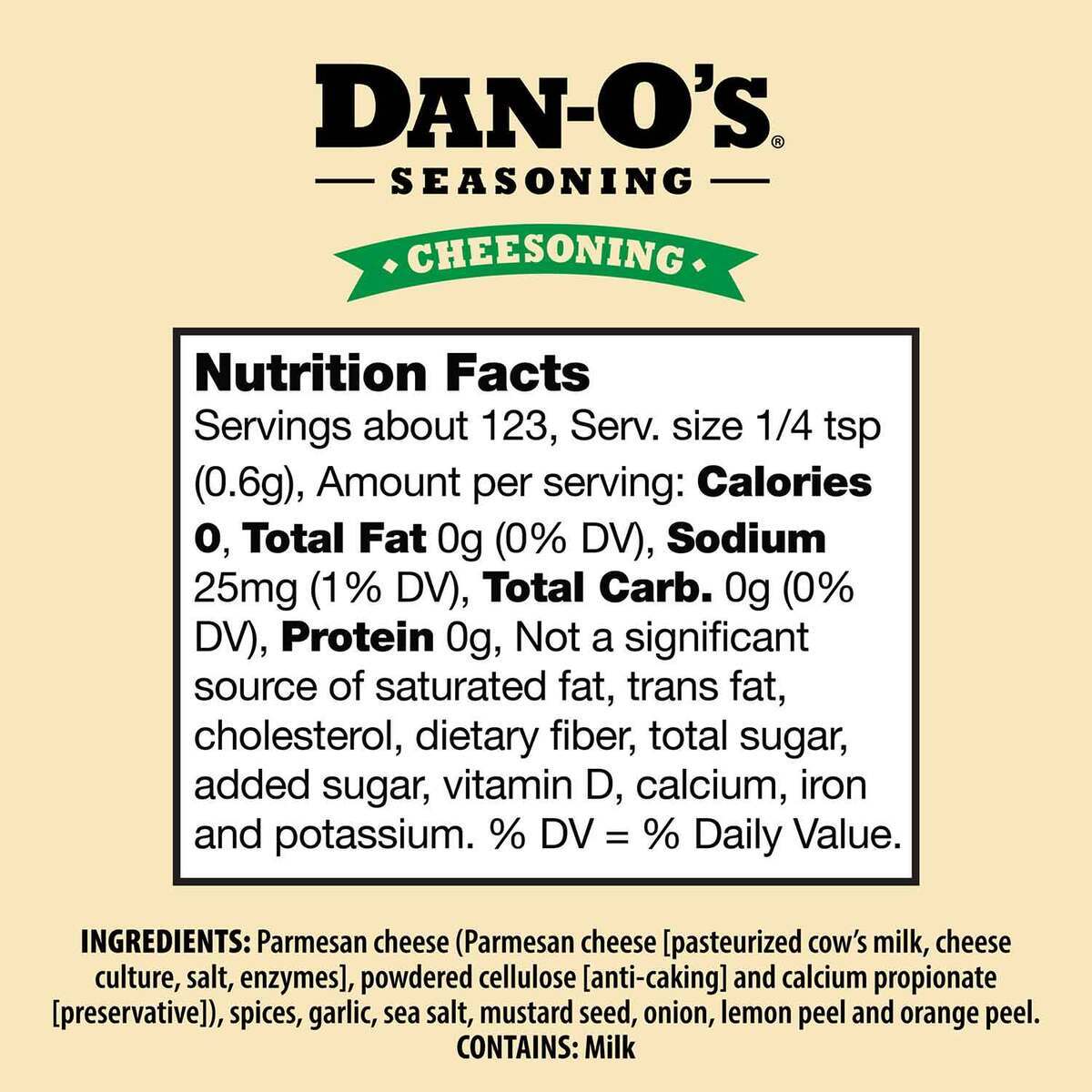 Dan-O's Cheesoning Seasoning - 2.6oz - 2.6oz Dan-O's Cheesoning Seasoning - 2.6oz - 2.6oz