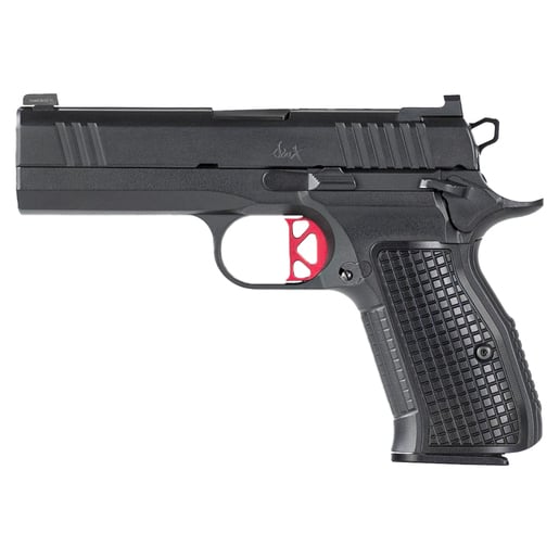 Dan Wesson DWX Compact 9mm Luger 4in Black DLC Pistol - 15+1 Rounds - Black Compact image