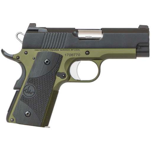 Dan Wesson ECO 45 Auto (ACP) 3.5in Black/OD Green Pistol - 7+1 Rounds image
