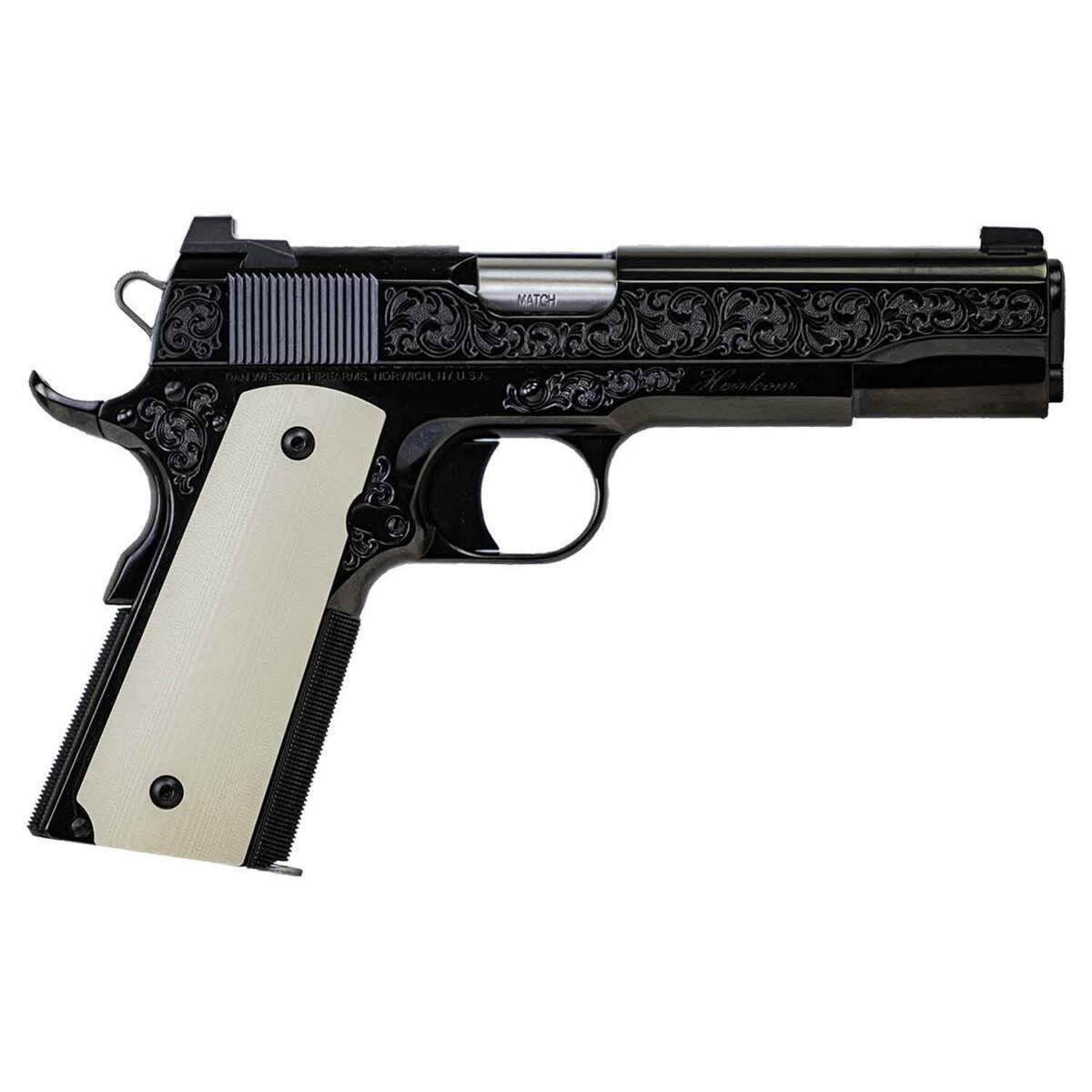 Dan Wesson Heirloom 38 Super Auto 5in Stainless Black Pistol - 9+1 Rounds - Black Dan Wesson Heirloom 38 Super Auto 5in Stainless Black Pistol - 9+1 Rounds - Black