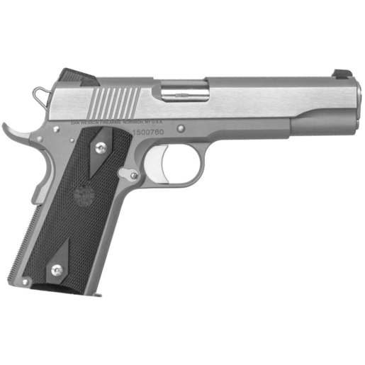 Dan Wesson Heritage 45 Auto (ACP) 5in Brushed Stainless Steel Pistol - 8+1 Rounds - Gray Full-Size image