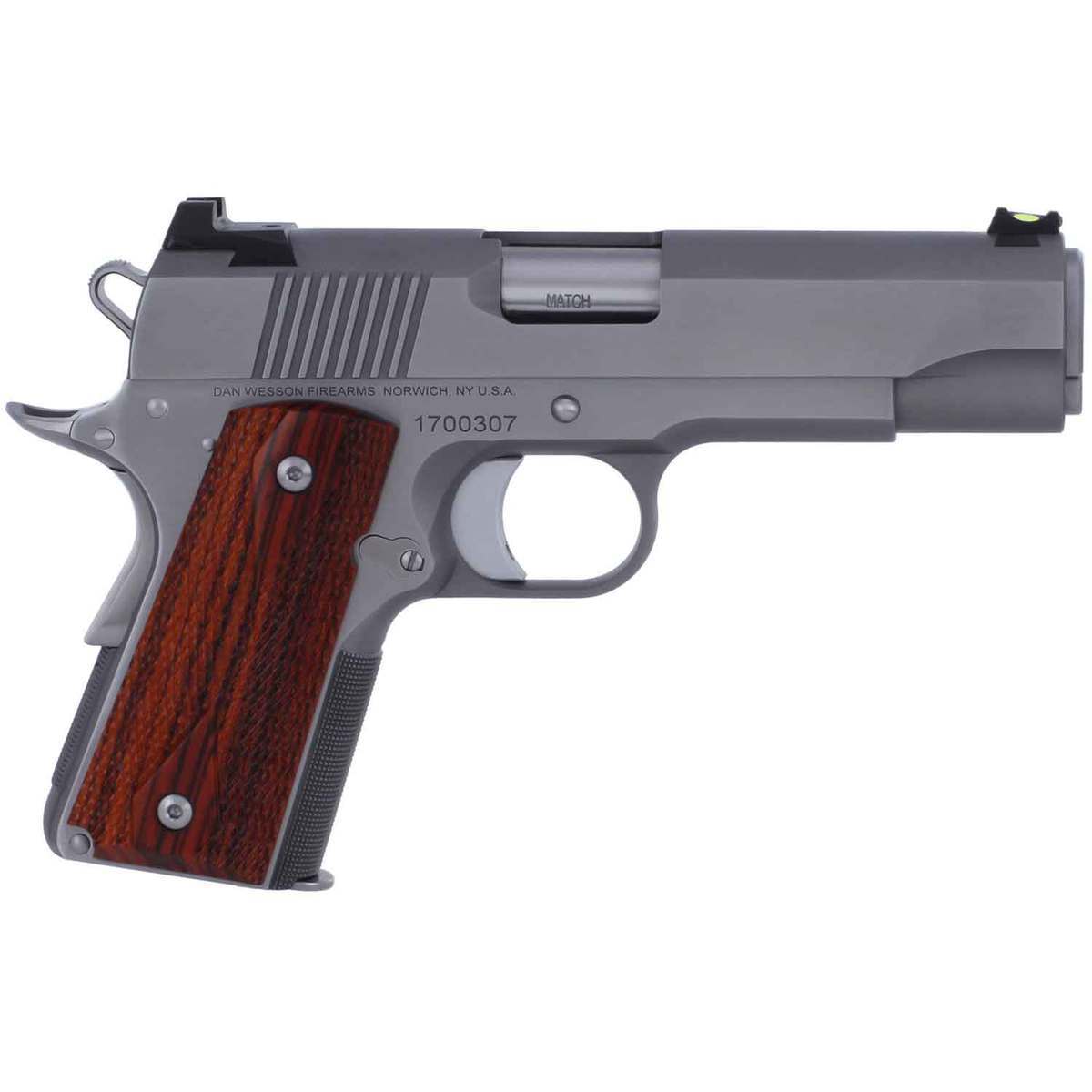 Dan Wesson Pointman Carry PM-C 38 Super Auto 4.25in Stainless/Wood Pistol - 8+1 Rounds Dan Wesson Pointman Carry PM-C 38 Super Auto 4.25in Stainless/Wood Pistol - 8+1 Rounds