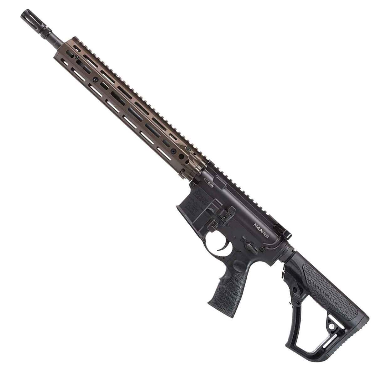 Daniel Defense DD4 RIII 5.56mm NATO 14.5in Matte Black Hard Coat Anodized Semi Automatic Modern Sporting Rifle - No Mag - Black Daniel Defense DD4 RIII 5.56mm NATO 14.5in Matte Black Hard Coat Anodized Semi Automatic Modern Sporting Rifle - No Mag - Black