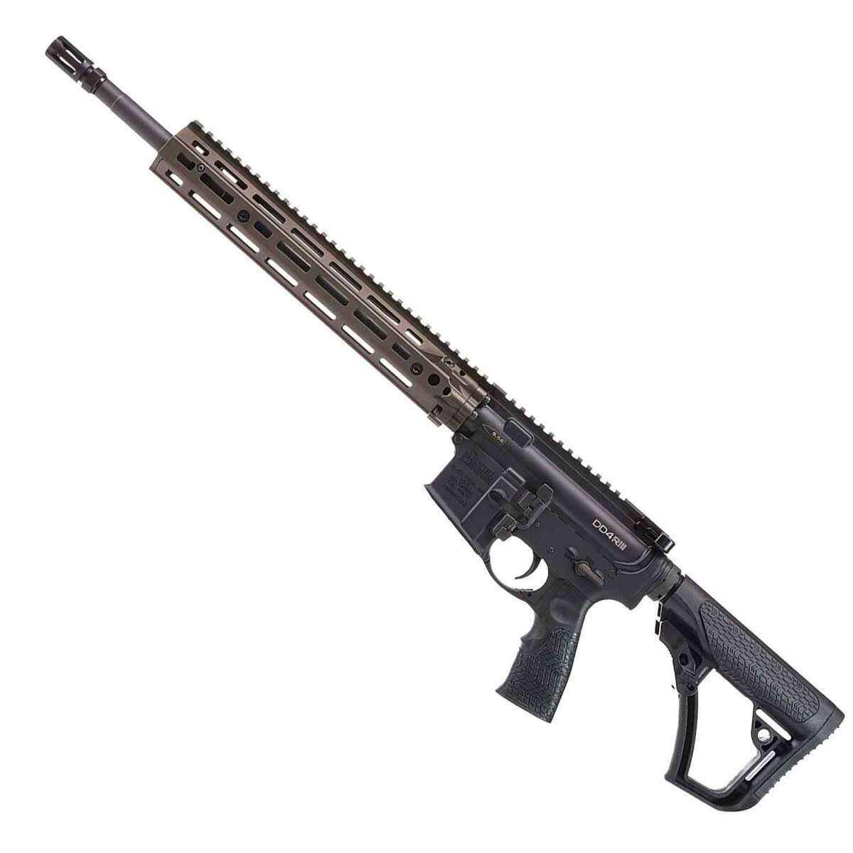Daniel Defense DD4 RIII 5.56mm NATO 16in Matte Black Hard Coat Anodized Modern Sporting Rifle - No Mag - Black Daniel Defense DD4 RIII 5.56mm NATO 16in Matte Black Hard Coat Anodized Modern Sporting Rifle - No Mag - Black