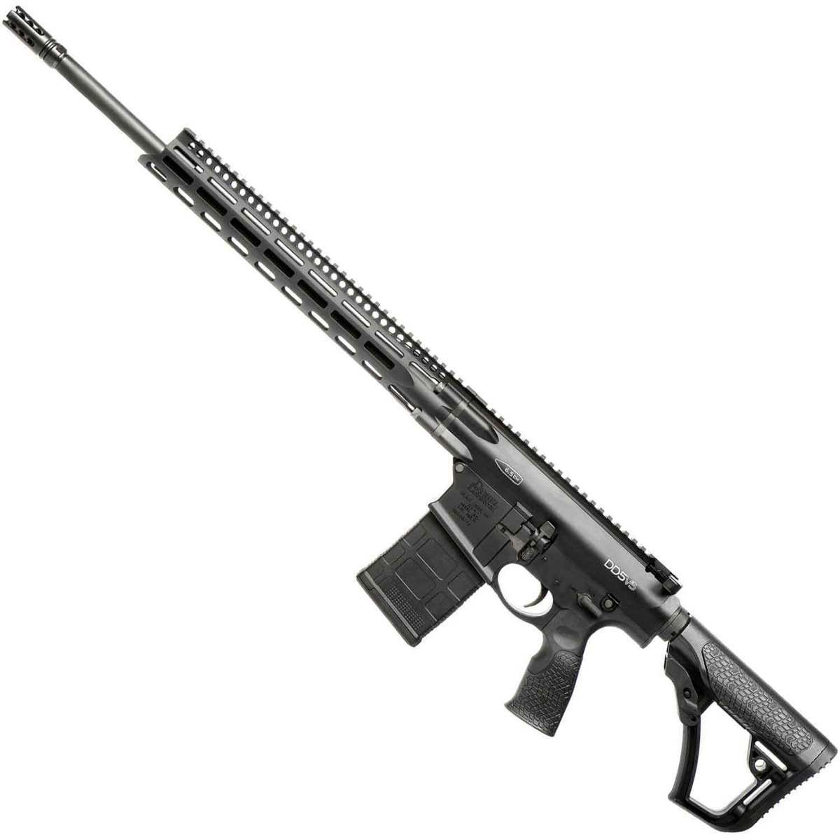 Daniel Defense DD5 V5 6.5 Creedmoor 20in Black Semi Automatic Rifle - 20+1 Rounds Daniel Defense DD5 V5 6.5 Creedmoor 20in Black Semi Automatic Rifle - 20+1 Rounds