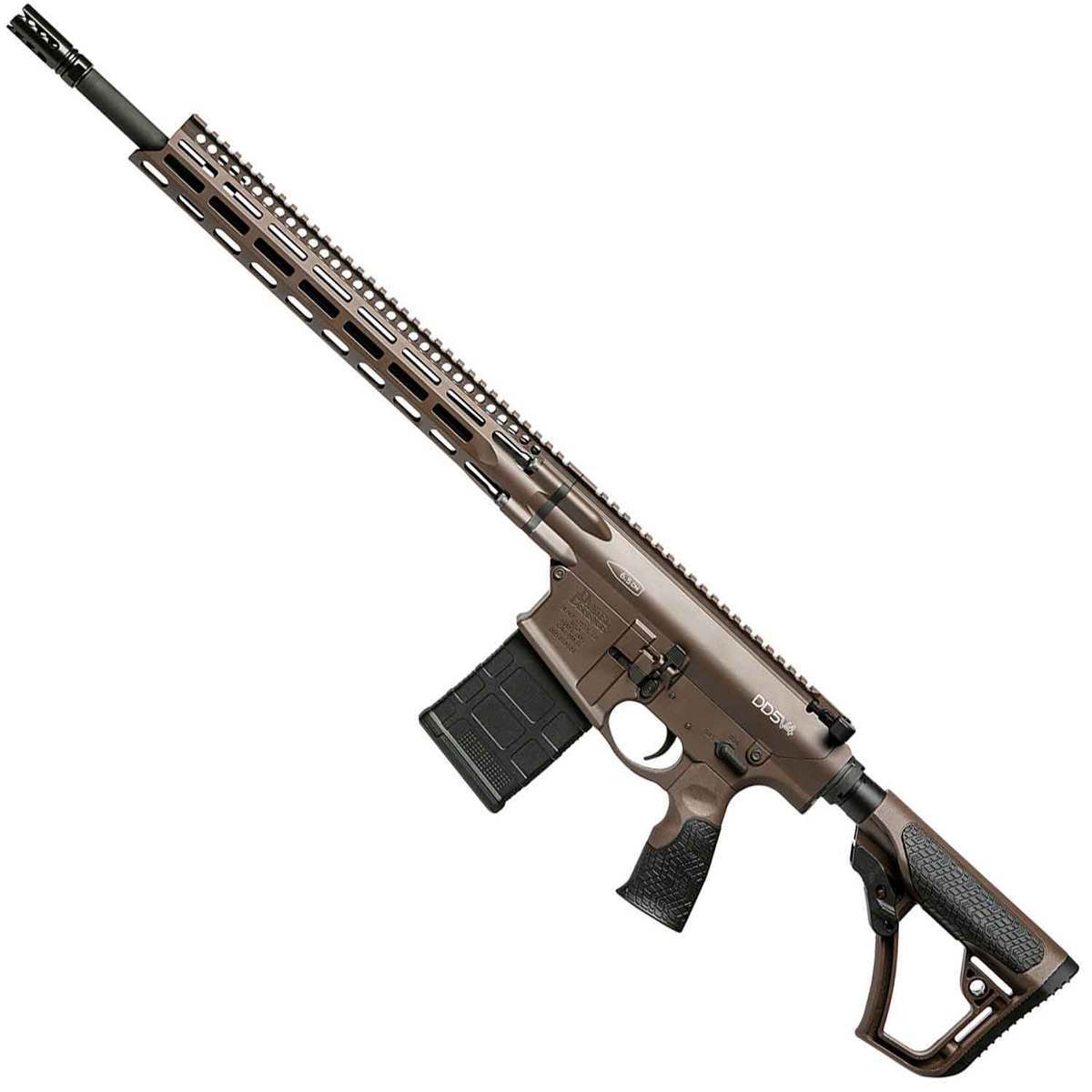Daniel Defense DD5V4 GEN II 6.5 Creedmoor 18in Brown Semi Automatic Modern Sporting Rifle - 20+1 Rounds Daniel Defense DD5V4 GEN II 6.5 Creedmoor 18in Brown Semi Automatic Modern Sporting Rifle - 20+1 Rounds