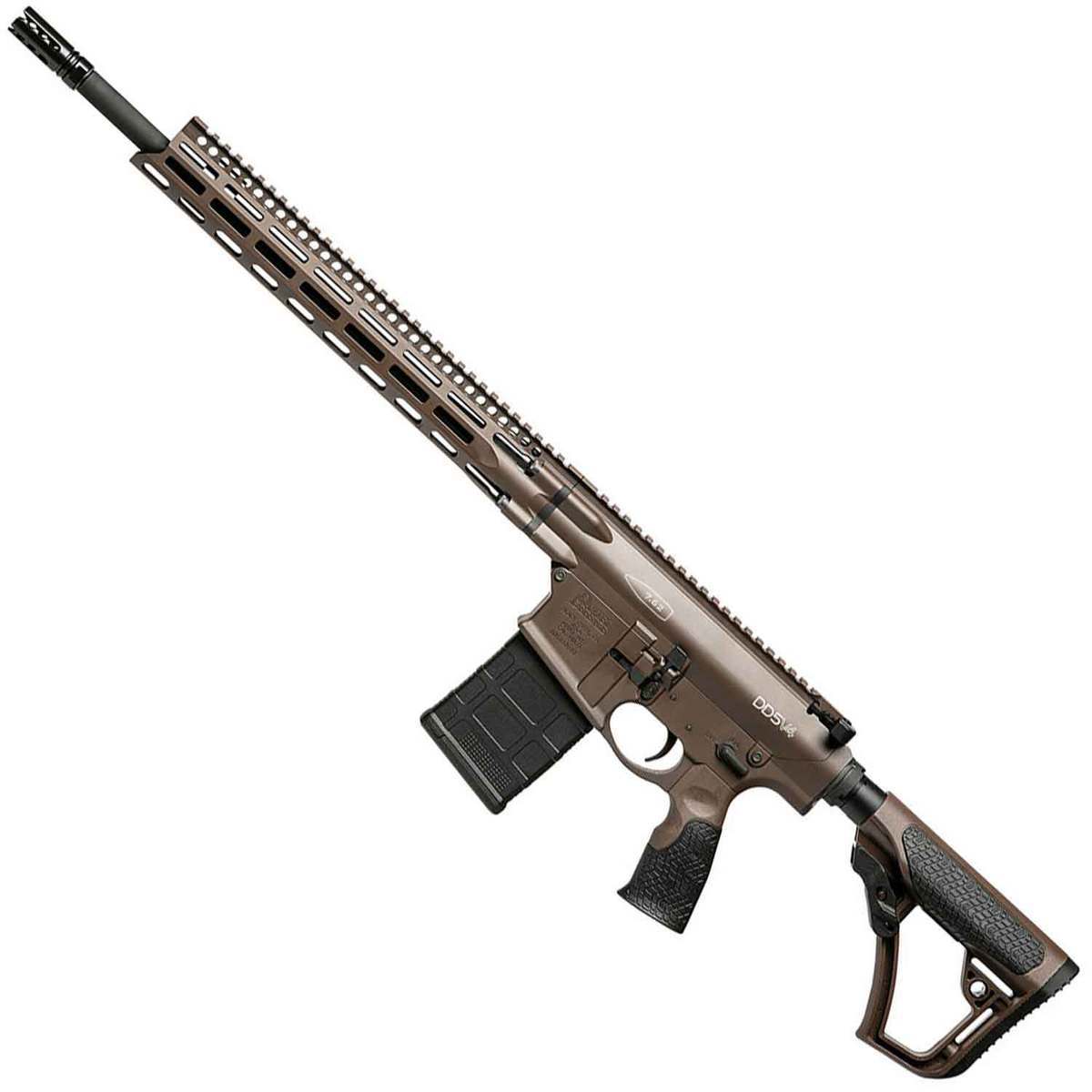 Daniel Defense DD5V4 GEN II 7.62x51 NATO 18in Brown Semi Automatic Modern Sporting Rifle - 20+1 Rounds Daniel Defense DD5V4 GEN II 7.62x51 NATO 18in Brown Semi Automatic Modern Sporting Rifle - 20+1 Rounds