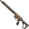 Daniel Defense DDM4 V11 300 AAC Blackout 16in Brown Cerakote Semi Automatic Modern Sporting Rifle - 10+1 Rounds - Dark Brown, Mil Spec +