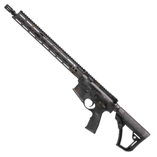 Daniel Defense DDM4 V7 LW 5.56mm NATO 16in Black Rattlecan Anodized Semi Automatic Modern Sporting Rifle - 10+1 Rounds - Black image