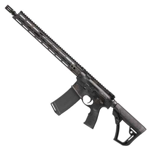 Daniel Defense DDM4 V7 LW 5.56mm NATO 16in Black Rattlecan Anodized Semi Automatic Modern Sporting Rifle - 30+1 Rounds - Black image