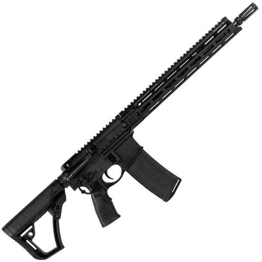 Daniel Defense M4 V7 5.56mm NATO 16in Black Semi Automatic Modern Sporting Rifle - 10+1 Rounds - Black image