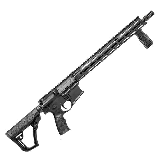Daniel Defense M4 V7 5.56mm NATO 16in Black Semi Automatic Modern Sporting Rifle - No Magazine - Black image