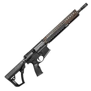 Daniel Defense M4A1 5.56mm NATO 16in Black Anodized Semi Automatic Modern Sporting Rifle - 10+1 Rounds