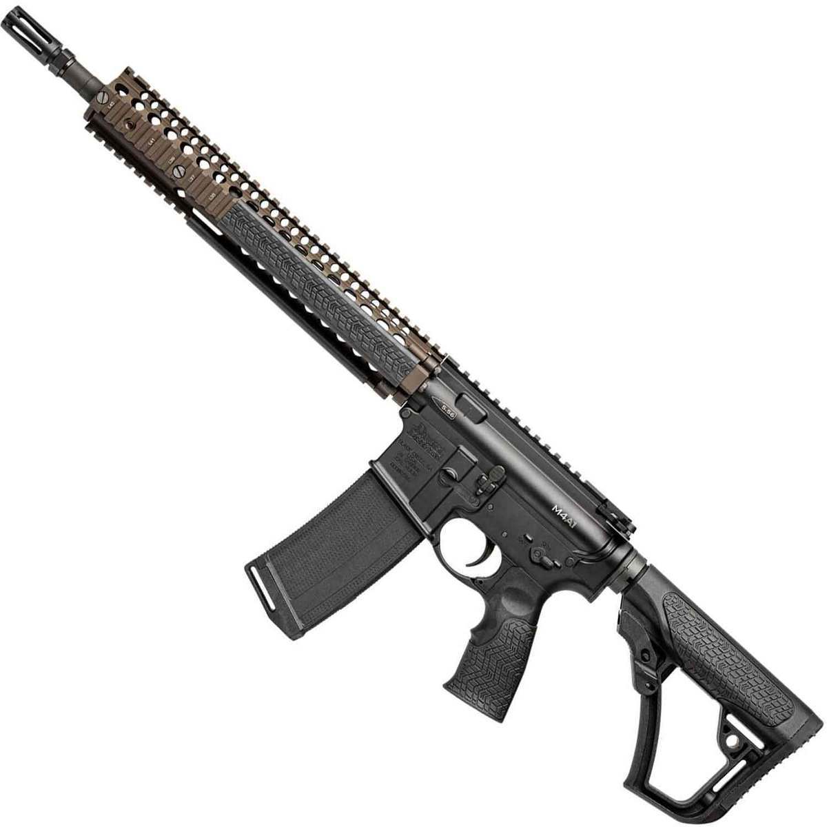 Daniel Defense M4A1 5.56mm NATO 14.5in FDE/Black Semi Automatic Rifle