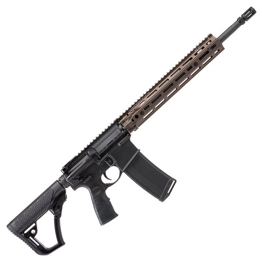 Daniel Defense RIII 5.56mm NATO 16in Anodized Semi Automatic Modern Sporting Rifle - 30+1 Rounds - Black image