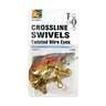 Danielson Crossline Swivels - Brass 12