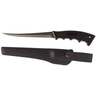 Danielson Premium Fillet Knife with Sheath - Black, 6in - Black